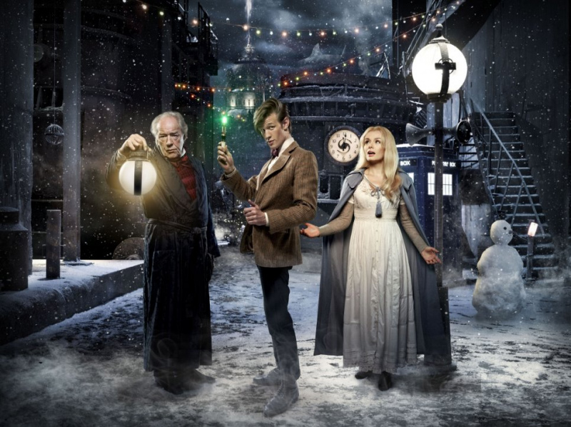 The cast of the episode “A Christmas Carol”