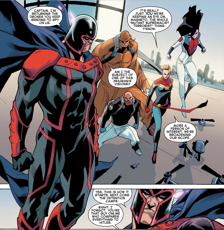Panels from Captain Marvel